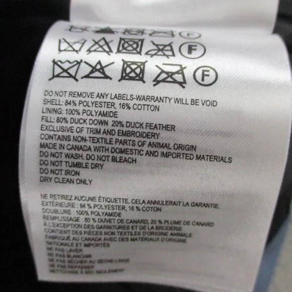 Canada Goose Freestyle Crew Vest Mens Medium Ozone Blue Down Filled Puffer NWOT - Picture 9 of 12